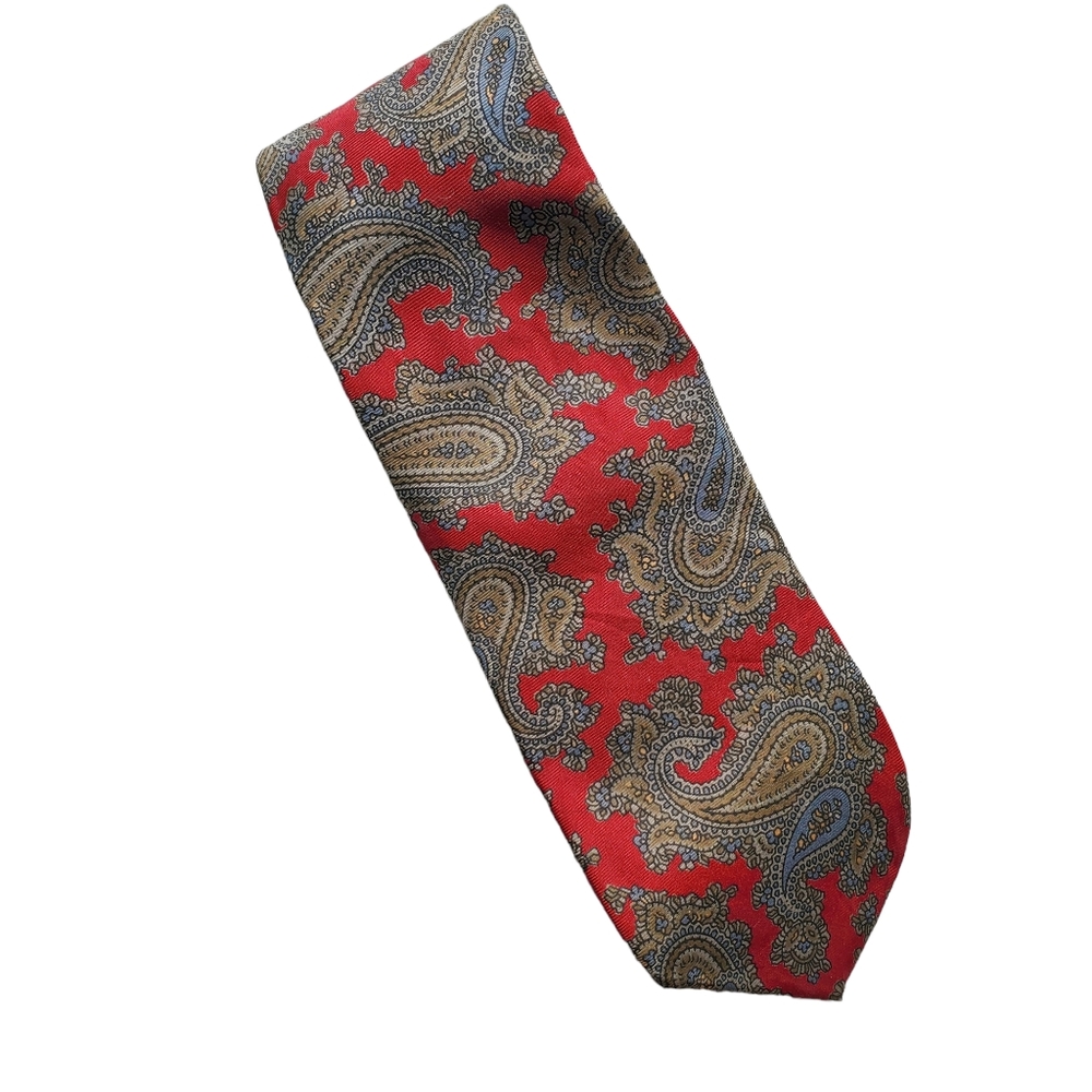 NWT Bill Blass Vintage Paisley Silk Tie